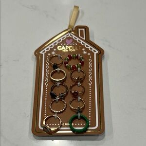 Capelli NY Holiday Rings